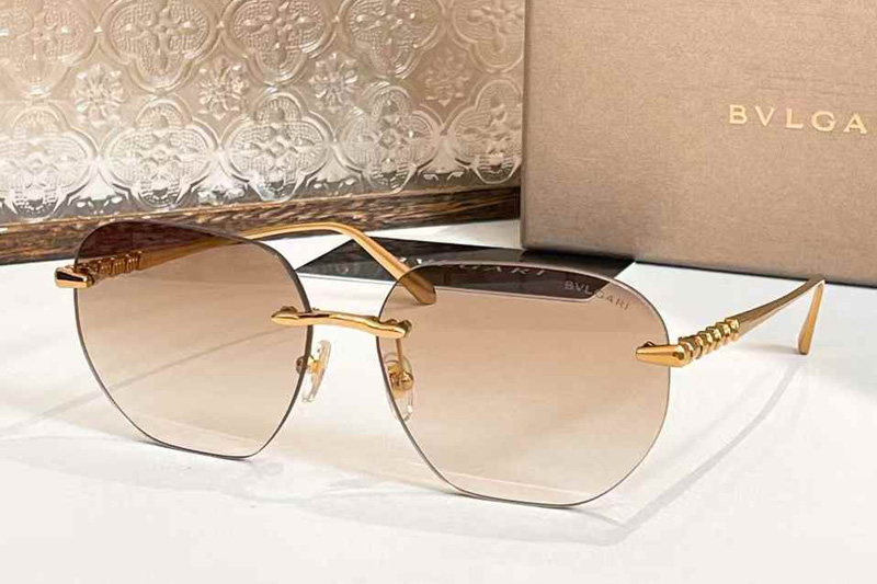 BV40089 Sunglasses Gold Gradient Brown