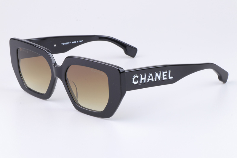 CH8912S Sunglasses Black Gradient Brown