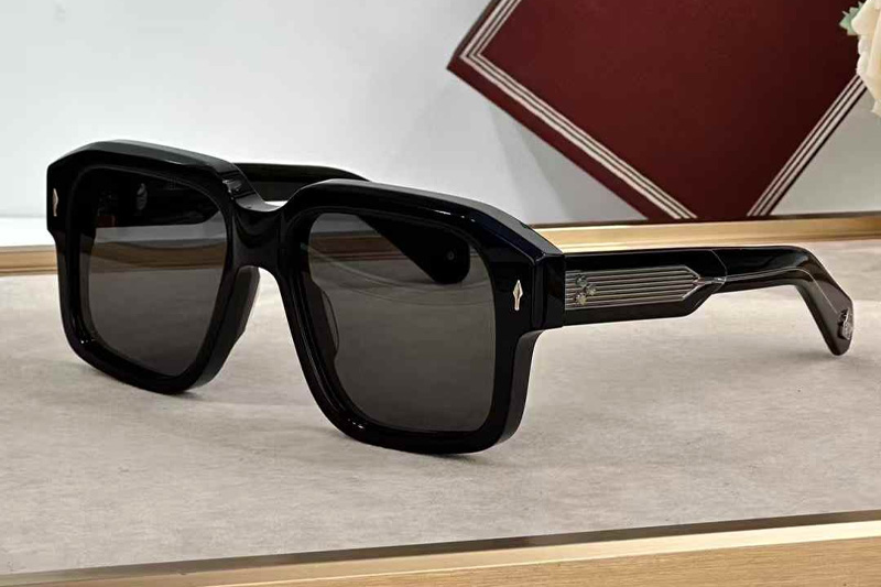 Donato Sunglasses Black Silver Gray