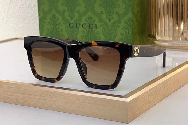 GG1714S Sunglasses Tortoise Gradient Brown