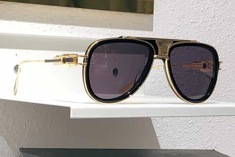 Grand Decade DTS460 Sunglasses Black Gold Gray