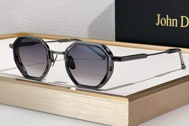 Harrison Sunglasses Gray Gunmetal Gradient Gray