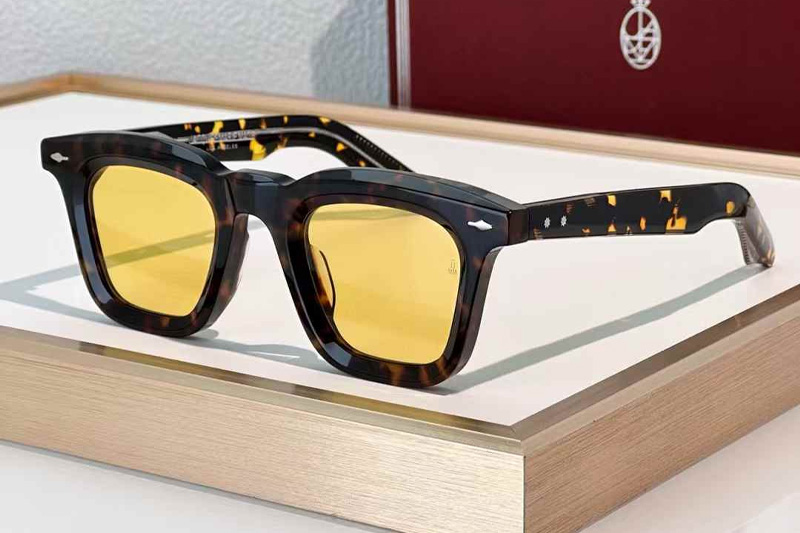 Leclair Sunglasses Tortoise Yellow