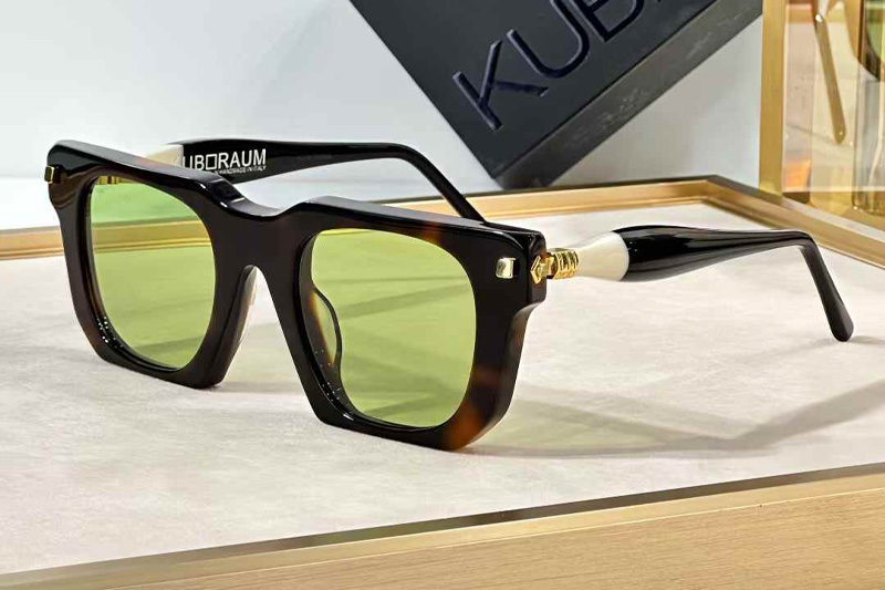 Maske J3 Sunglasses Tortoise Green