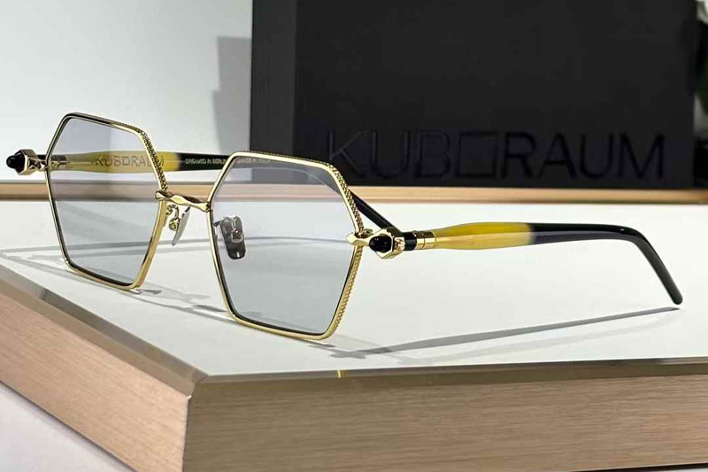 Maske P70 Sunglasses Gold Light Gray