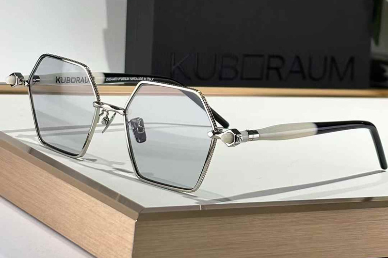 Maske P70 Sunglasses Silver Light Gray