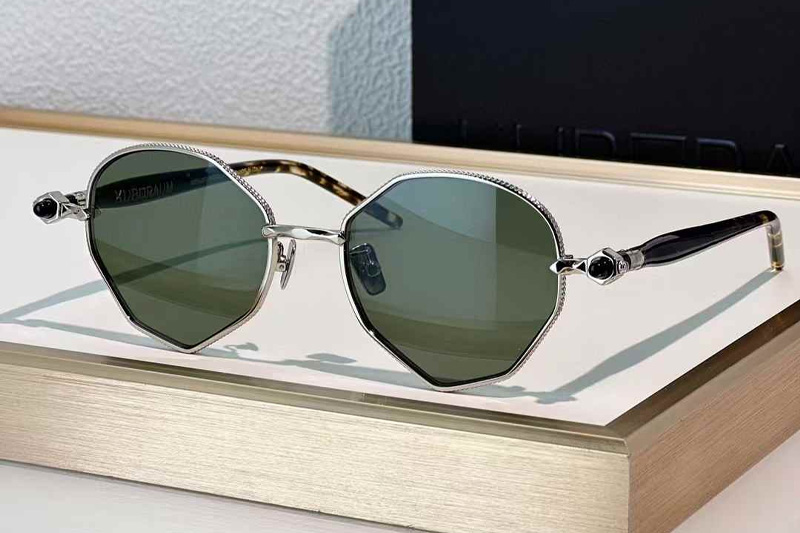 Maske P71 Sunglasses Silver Green