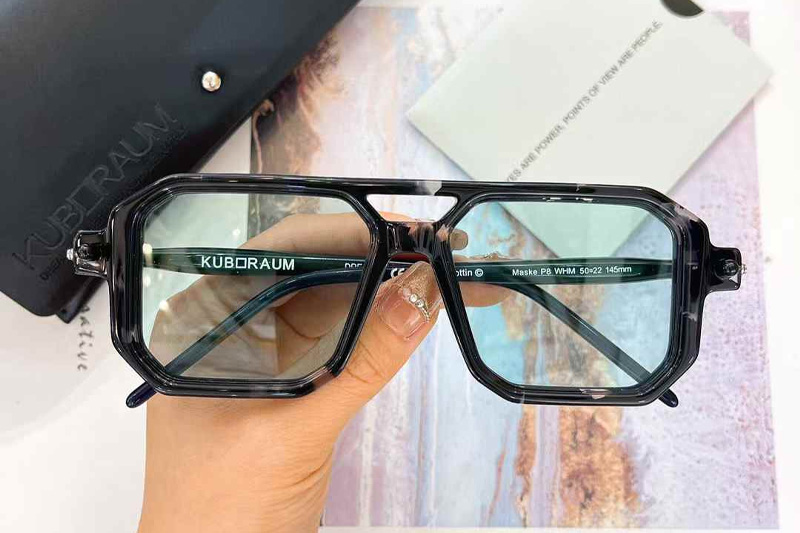 Maske P8 Sunglasses Gray Tortoise Blue
