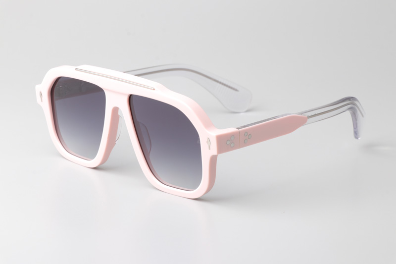 Octavian Sunglasses Pink Gradient Gray