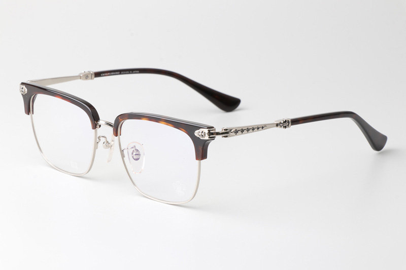 Plonkep I Eyeglasses Tortoise Silver