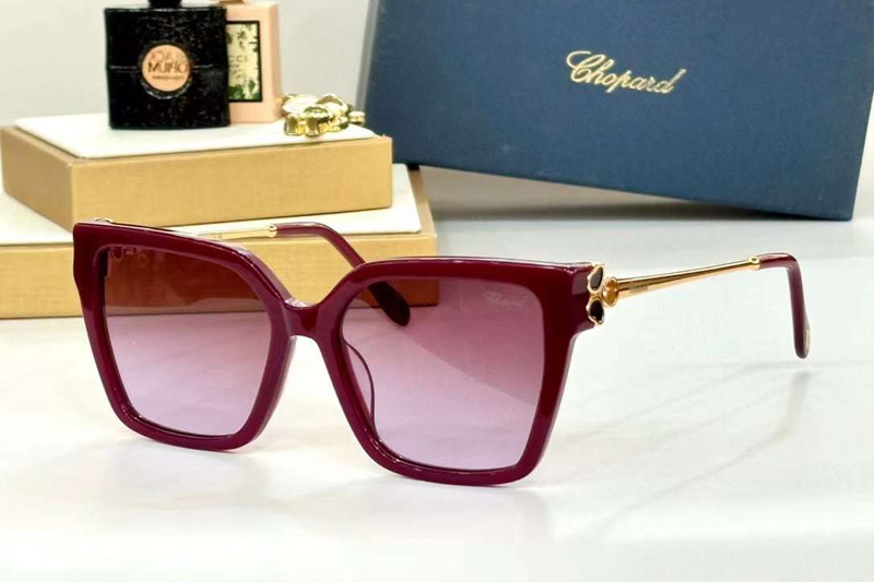 SCH371V Sunglasses Wine Gradient Pink