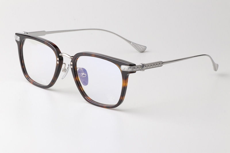 Slagr II Eyeglasses Tortoise Silver