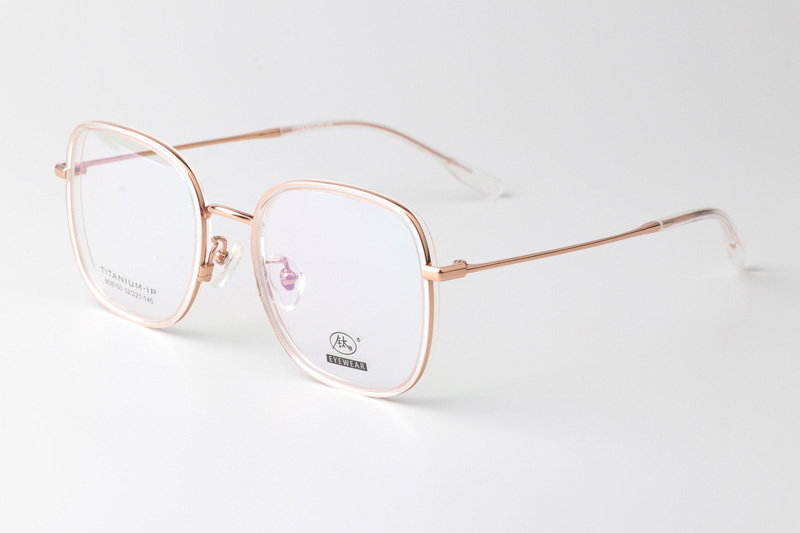 TC6150 Eyeglasses Clear Rose Gold