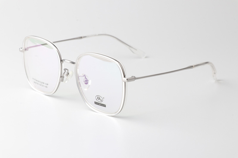 TC6150 Eyeglasses Clear Silver