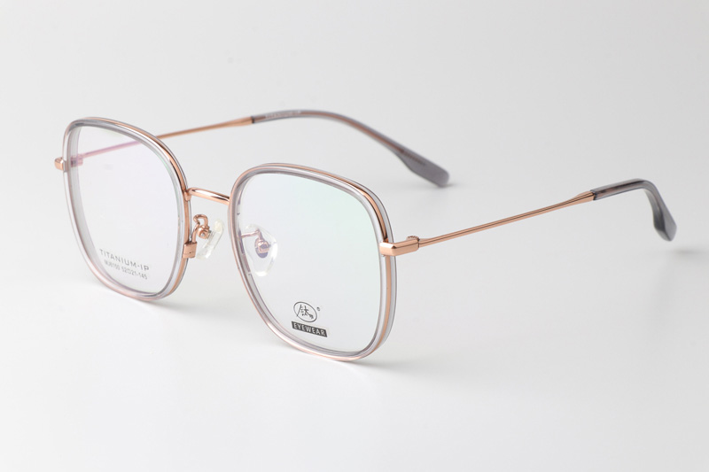 TC6150 Eyeglasses Gray Rose Gold