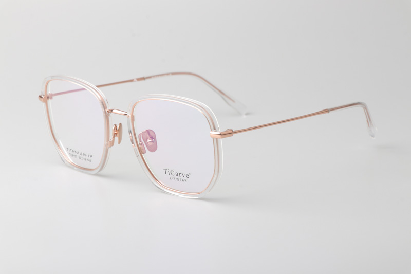 TC6157 Eyeglasses Clear Rose Gold