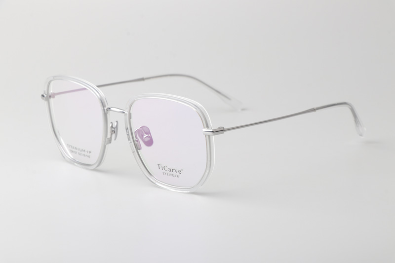TC6157 Eyeglasses Clear Silver