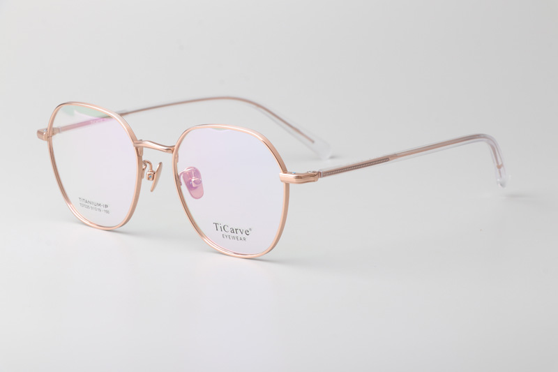 TC7225 Eyeglasses Rose Gold