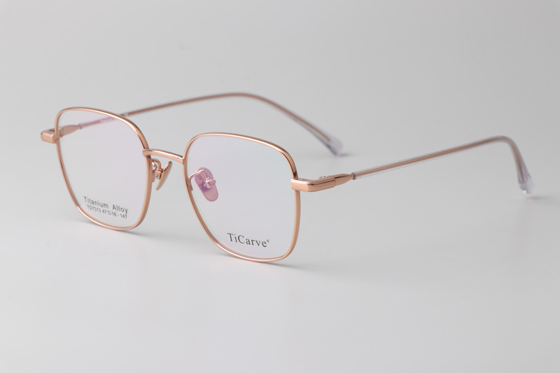 TC7313 Eyeglasses Rose Gold