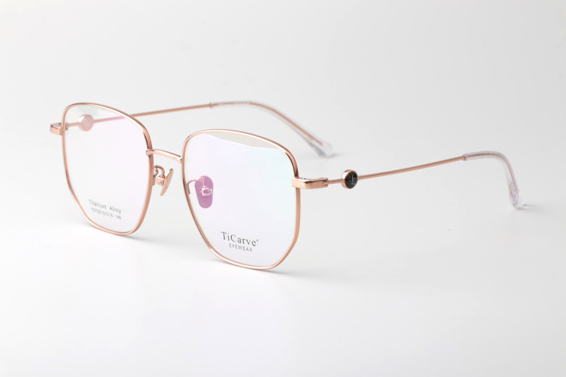 TC7325 Eyeglasses Rose Gold