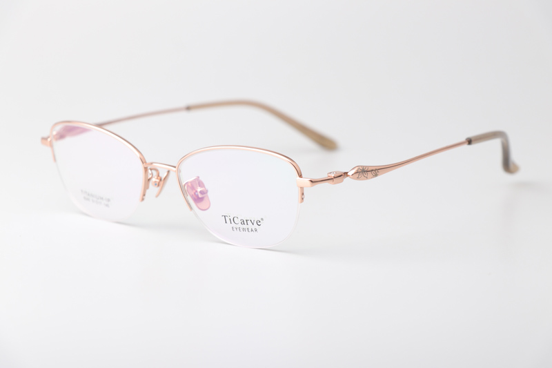 TC8240 Eyeglasses Rose Gold