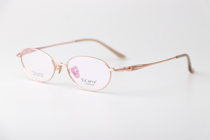TC9048 Eyeglasses Rose Gold