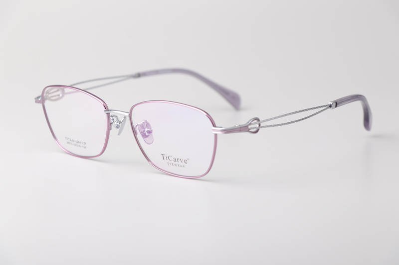 TC98319 Eyeglasses Purple Silver