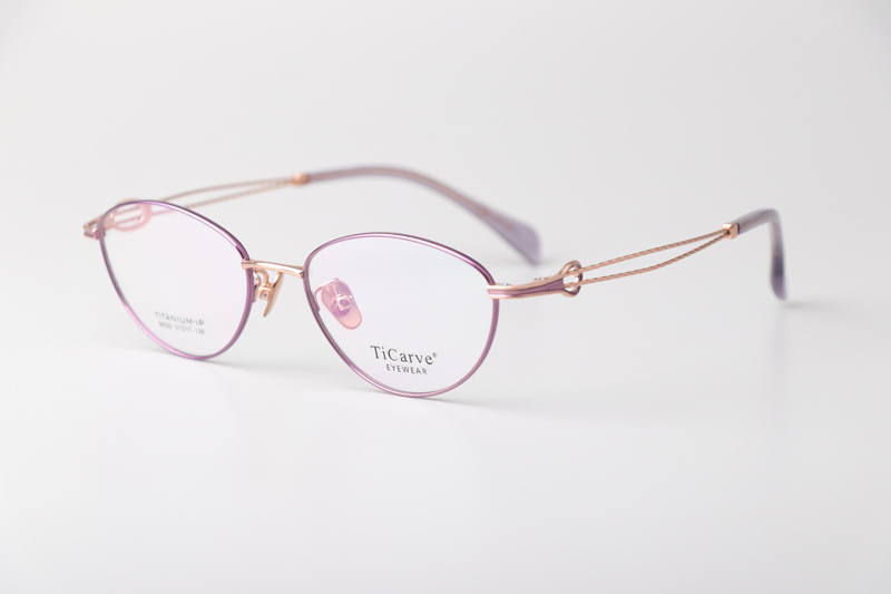 TC98320 Eyeglasses Purple Gold