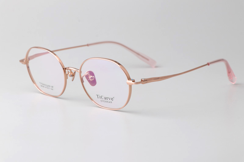 TC98338 Eyeglasses Rose Gold