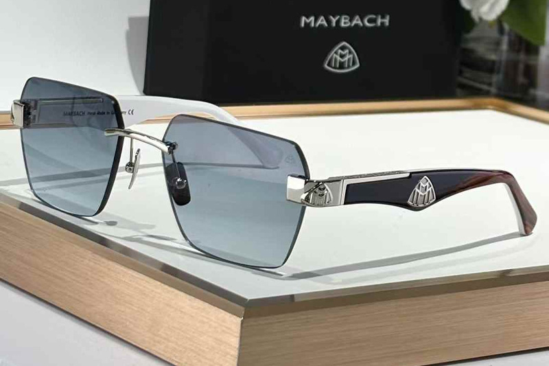 The Magic I Sunglasses Silver Black Gradient Gray
