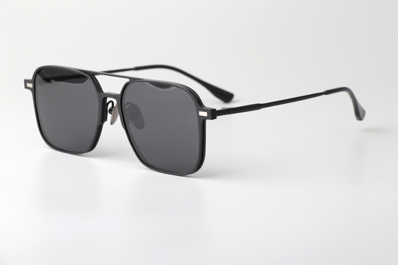 WT8804 Eyeglasses Black Gray Clips