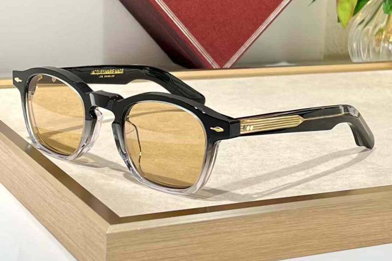 Zephirin Sunglasses Black Transparent Brown